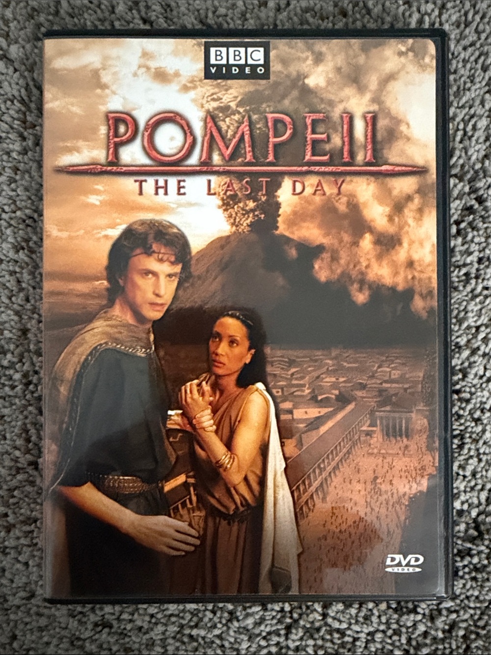 Pompeii: The Last Day (BBC Video) DVD - Brown/Tan Cover